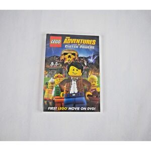 LEGO: The Adventures of Clutch Powers - DVD First Lego Movie on DVD! Family, Kid